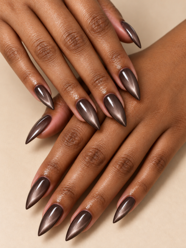 Mocha Girl Nails