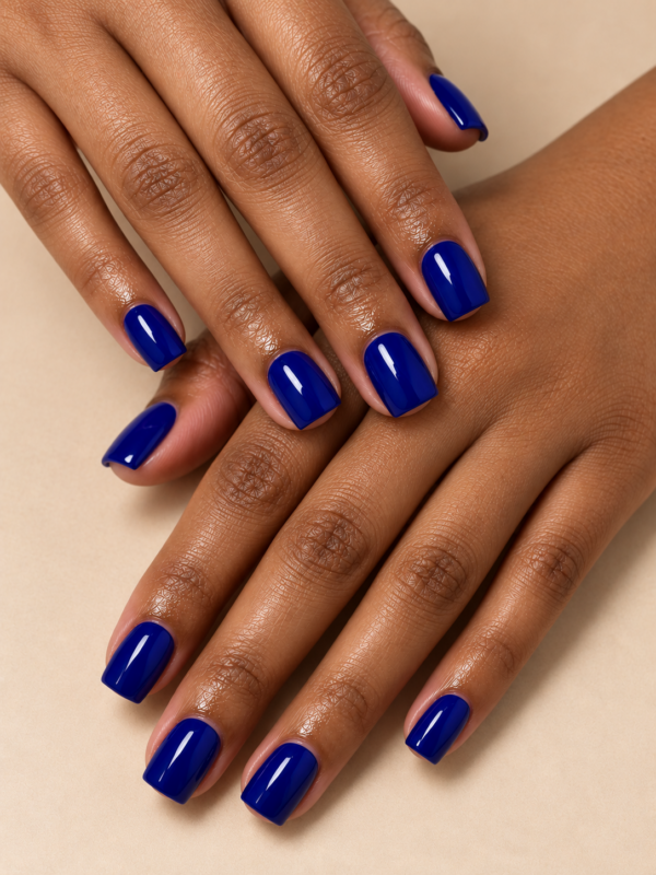 Blue Girl Nails